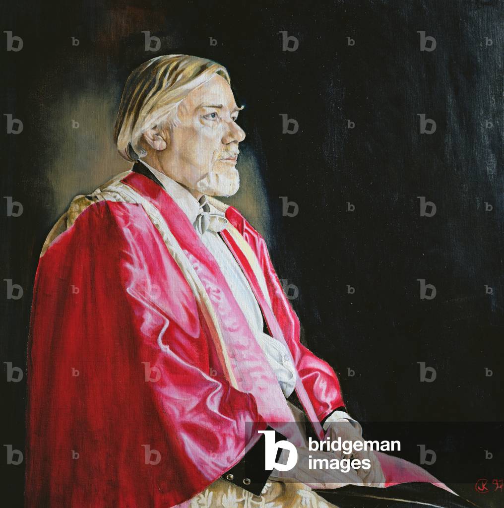 Robert Sherlaw Johnson, 1997 (oil on canvas)