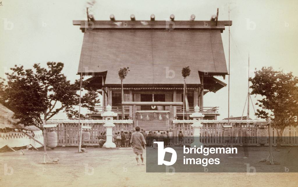 Shrine, Kudan, Tokyo, c.1873