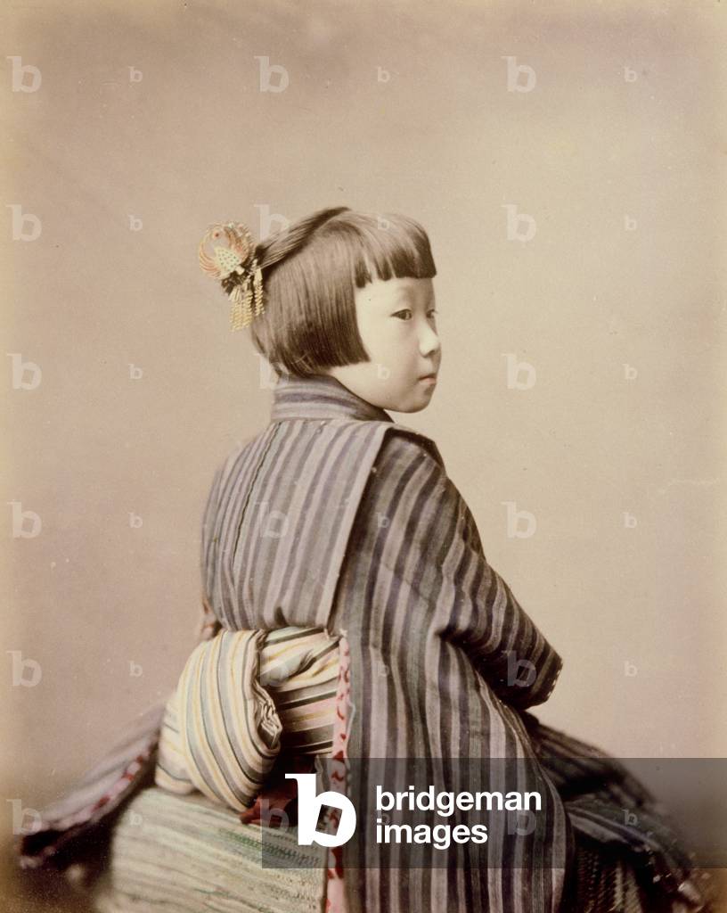 Girl 8 Years Old, 1885-1900