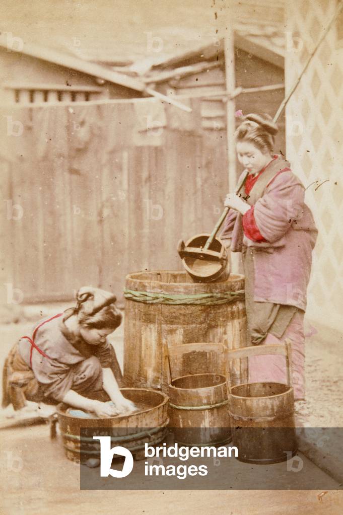 Doing Washing, c.1880