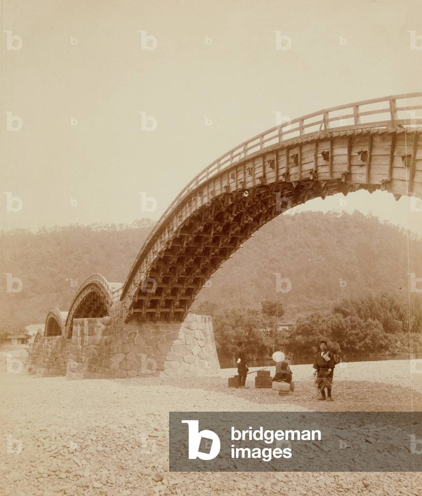 Kintai Bridge, Iwakuni, 1885-1900