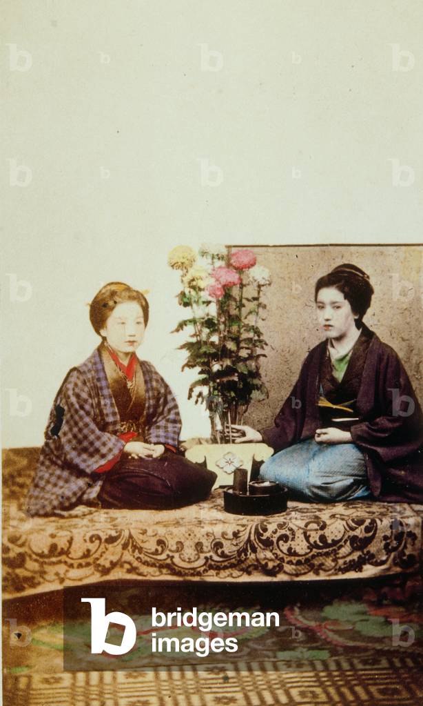 Women from Samurai family, 1862-1868 (photo)