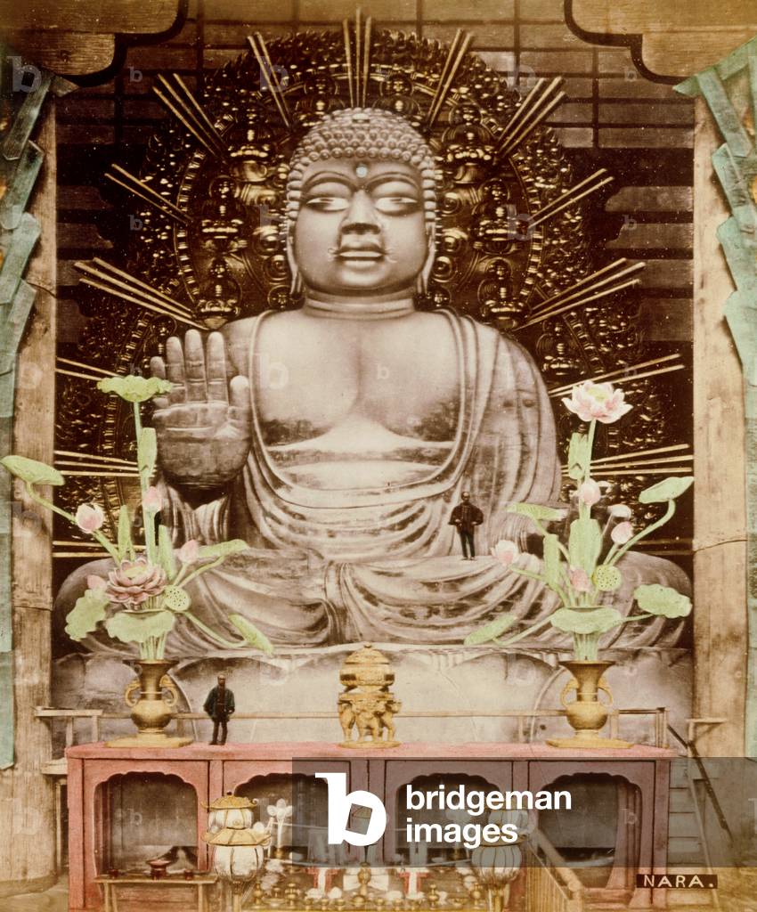 Daibutsu at Nara, 1880's