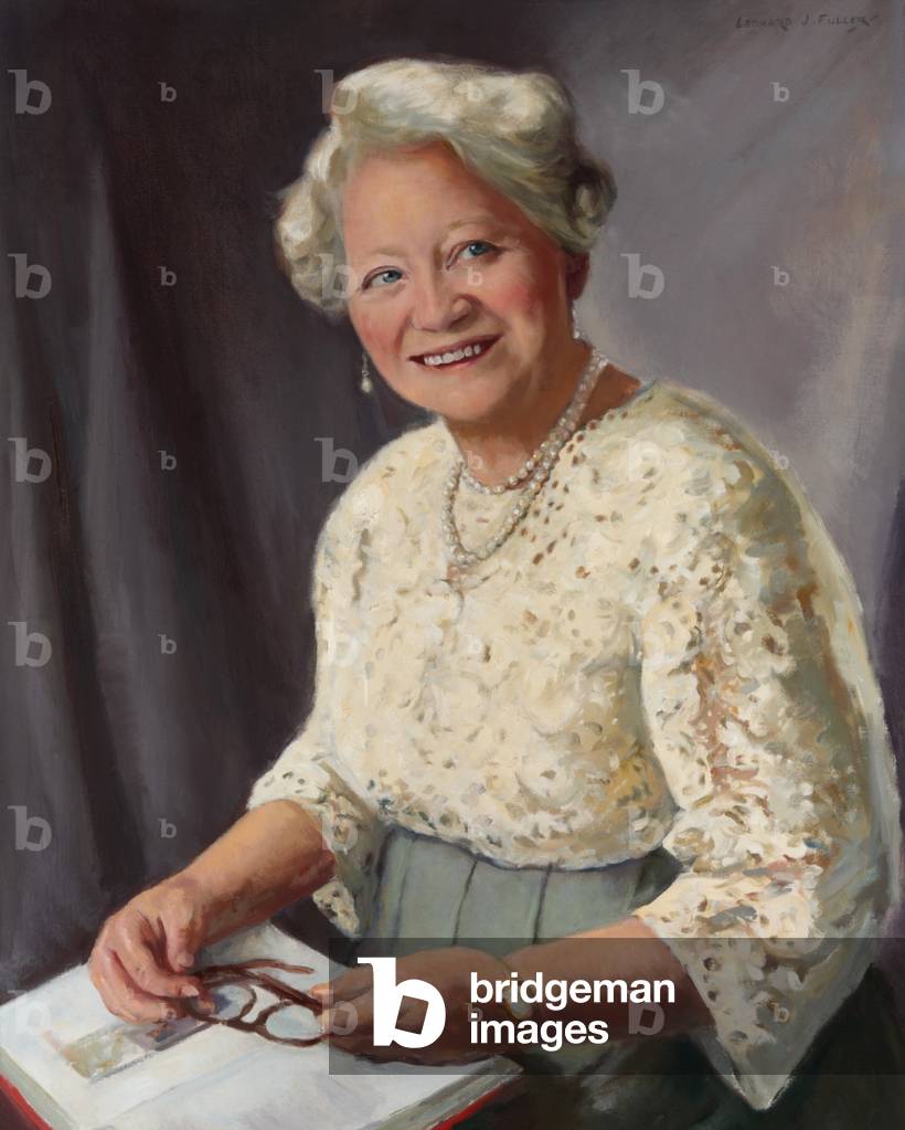 Olive Frances Guthrie, (oil on canvas)