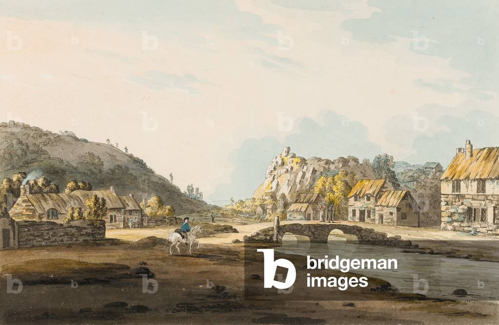 Tolcarne Bridge [Newlyn], c.1804 (w/c on paper)