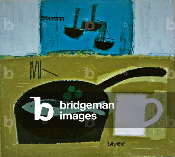 Seaside Supper (acrylic on board)