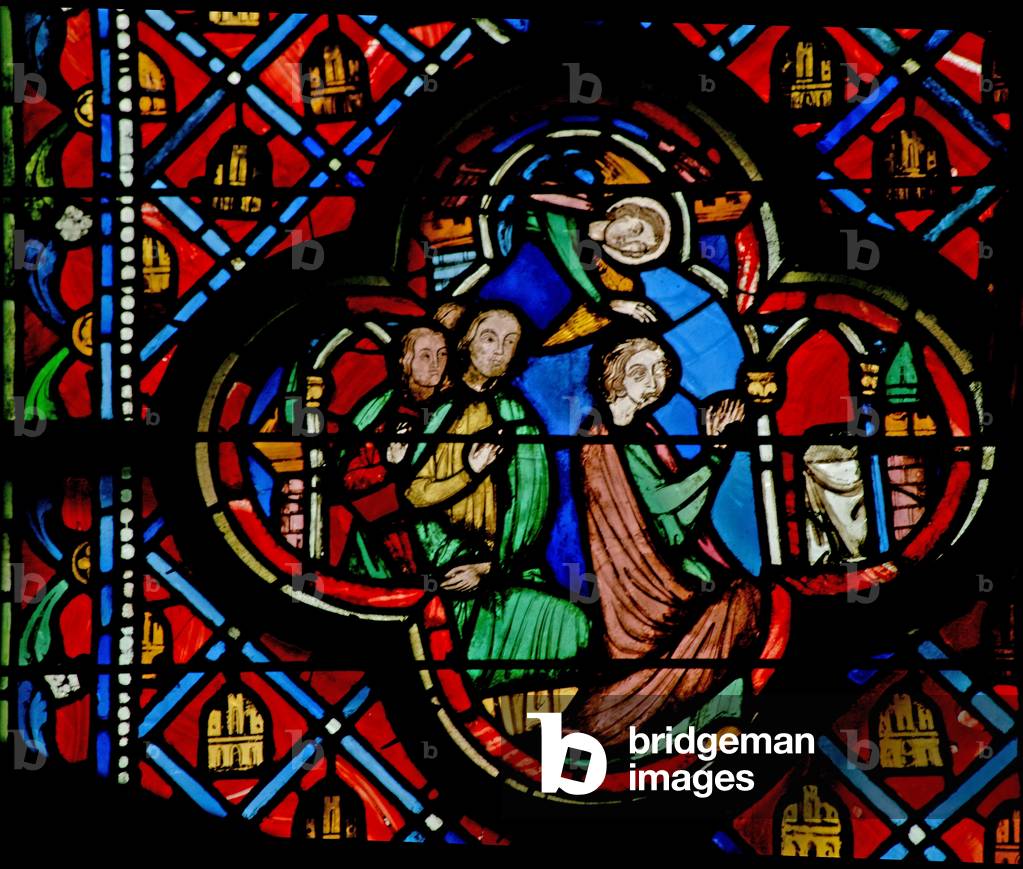 Window w9R  Daniel in the King's palace. Dan I 6 (stained glass)