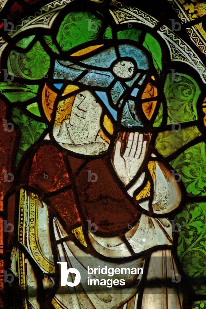 Window n5 depicting St James (stained glass)