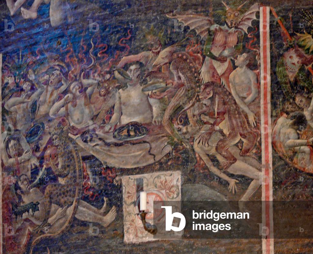 Depicting part of the Last Judgement