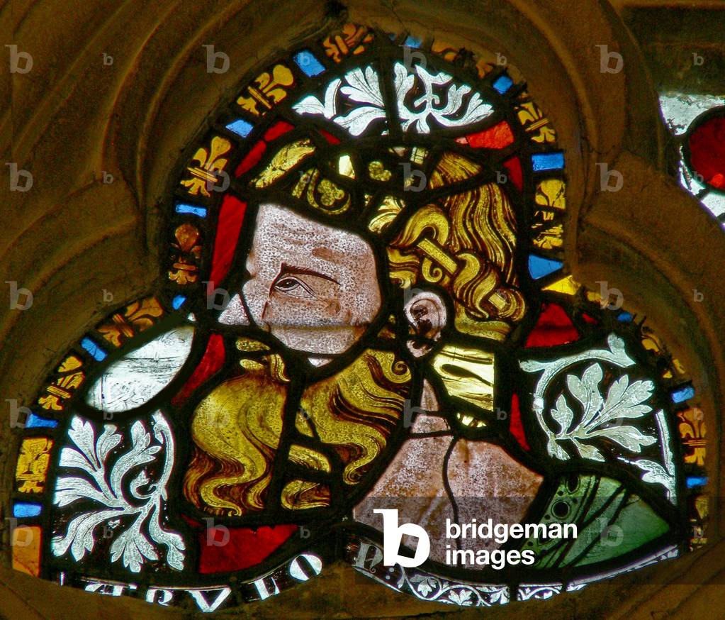 Window n-2 depicting Zebulun (stained glass)