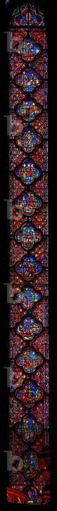 Window w9 the Book of Daniel (stained glass)