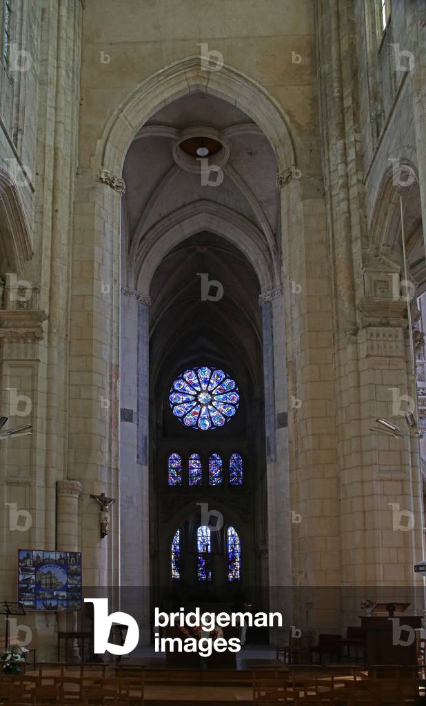 Window  depicting View to the east (stained glass)
