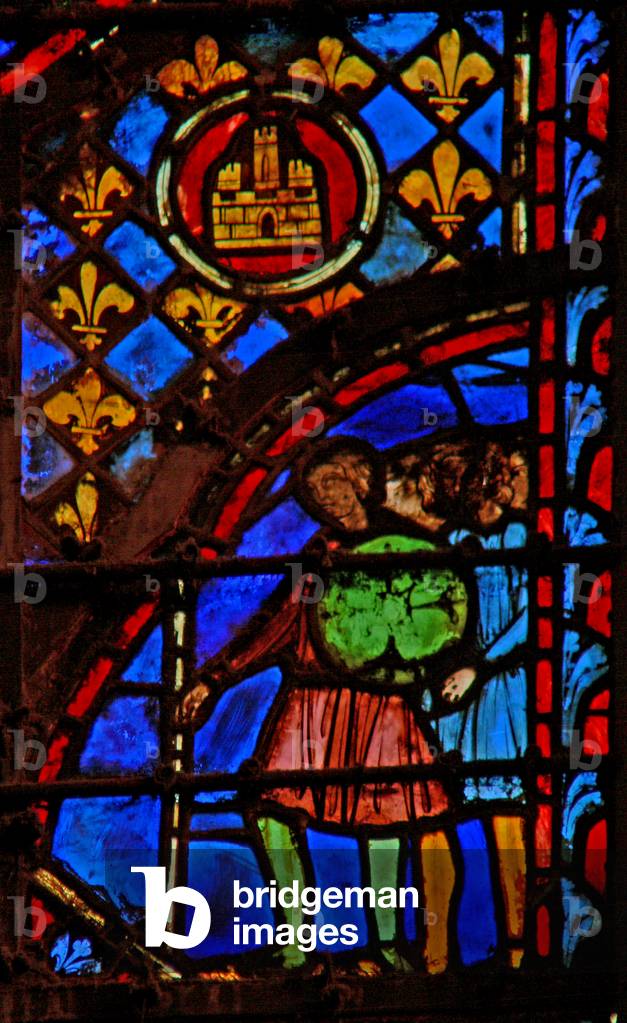 Window w3  the Israelites prepare to explore the country Numb XIII 22-23 ??? (stained glass)