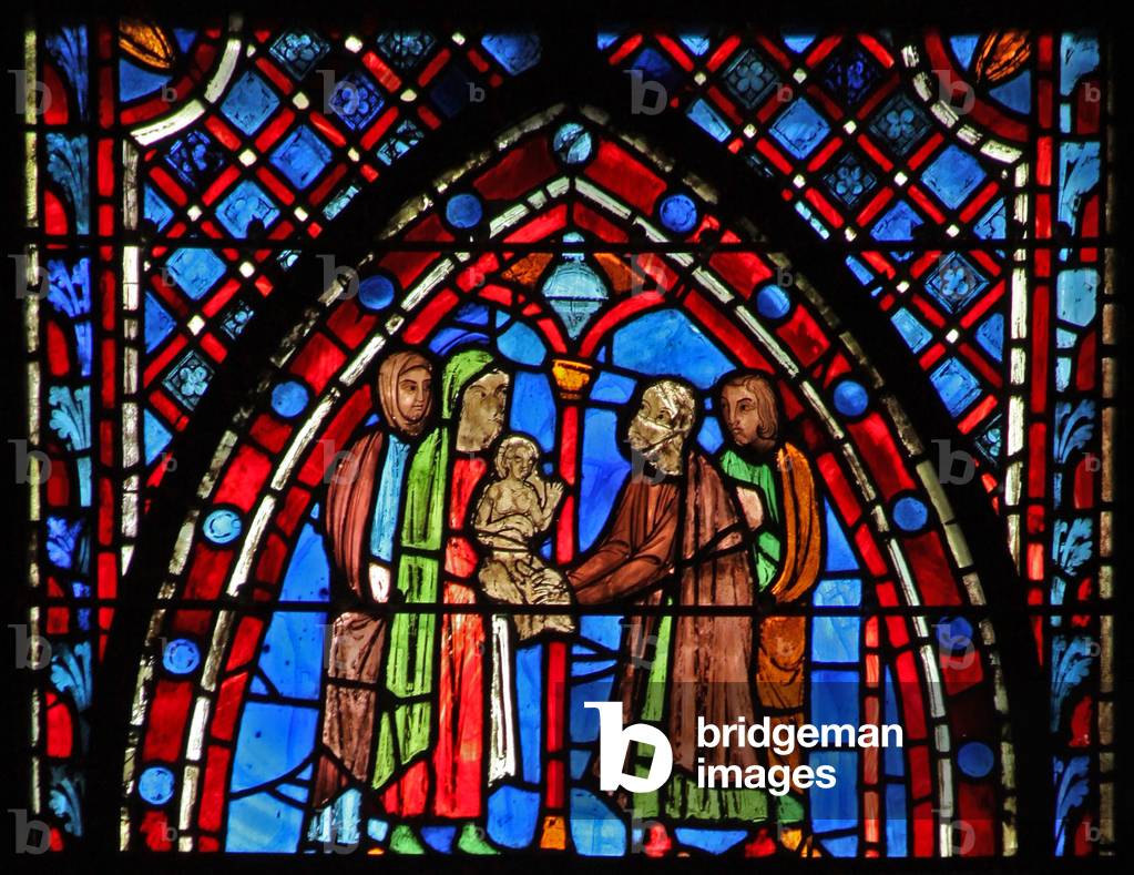 Window w7  the Circumcision (stained glass)