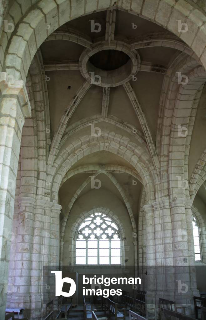 Depicting the south wall of the south transept