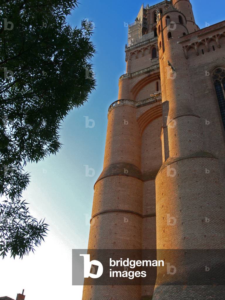 Depicting the west tower