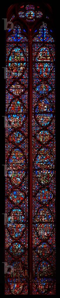 Window w4 the Book of Joshua (stained glass)