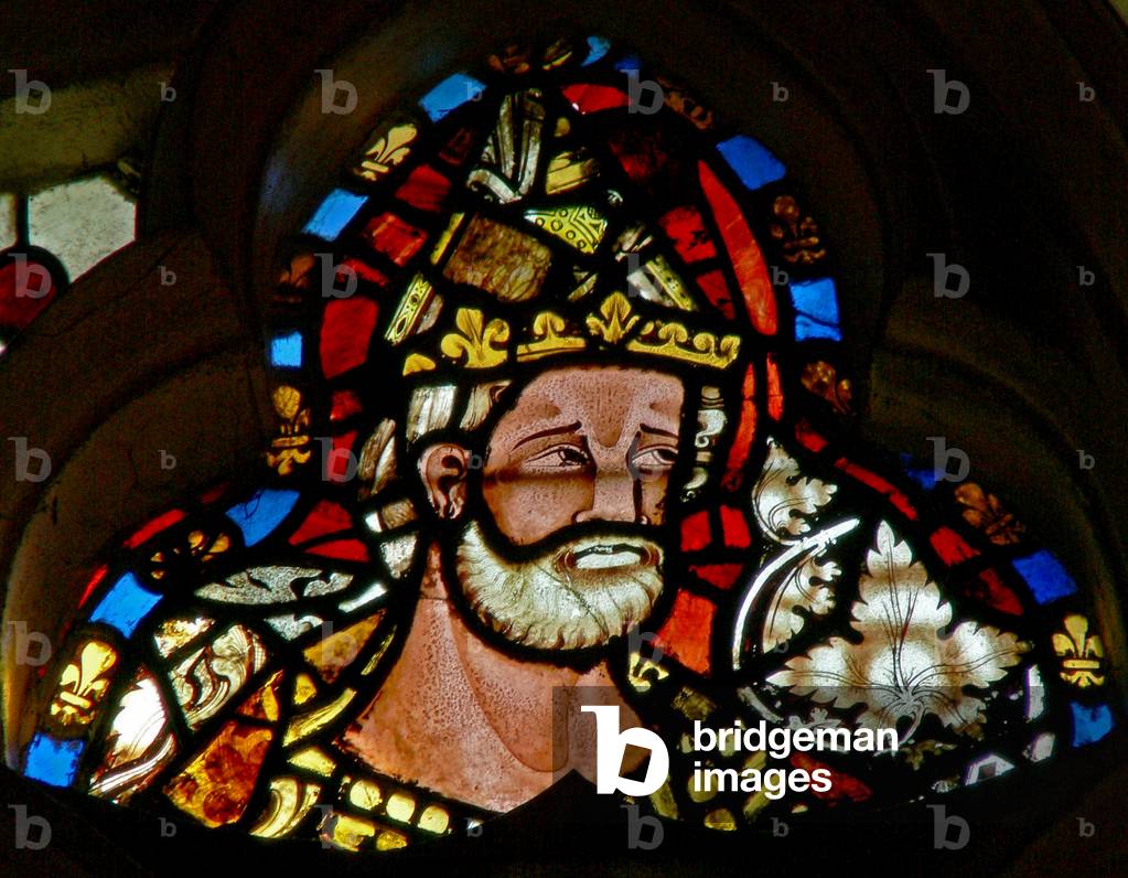 Window s-2 depicting St Urban (stained glass)
