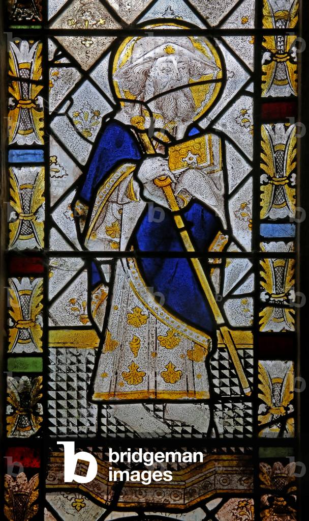 Window n2 depicting St James the Great (stained glass)