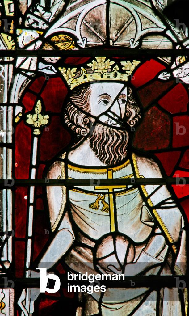 Window Ew depicting Edward II (stained glass)