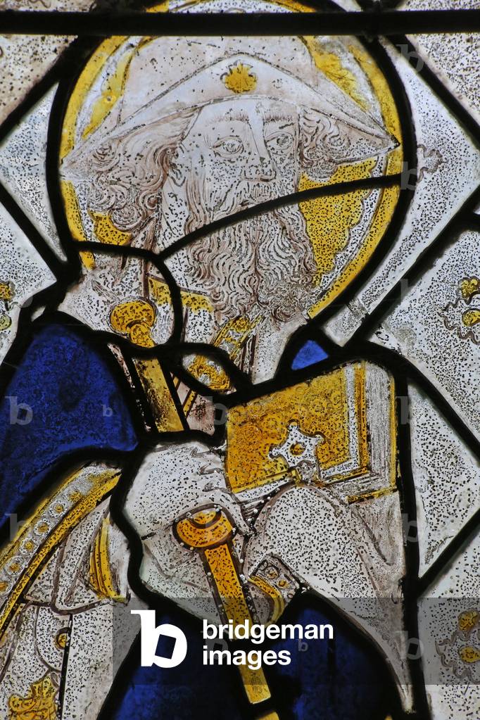 Window n2 depicting St James the Great (stained glass)