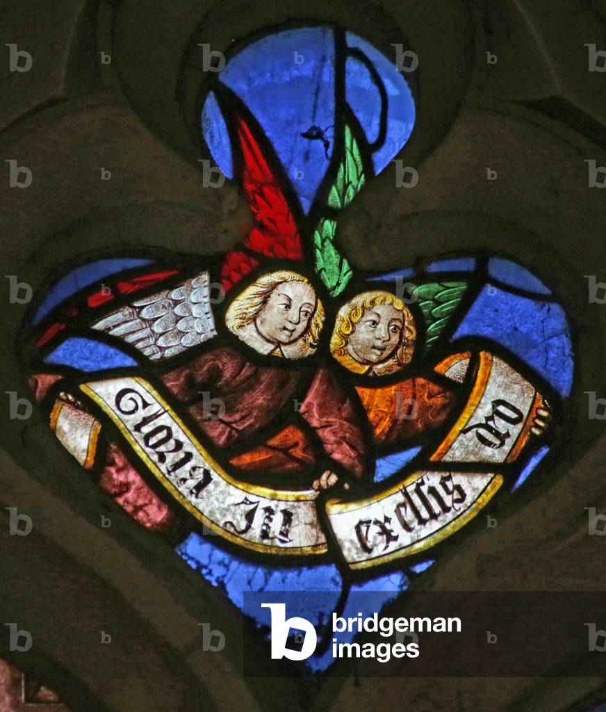 Window depicting Angels : 