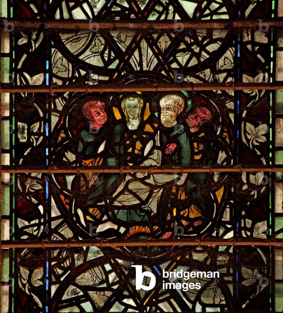 Window w60 depicting a scene from the life of St Paul (stained glass)