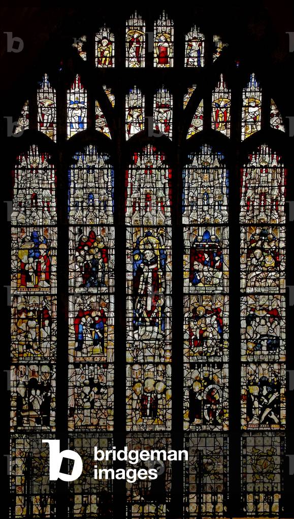 Depicting the St Martin's window (stained glass)