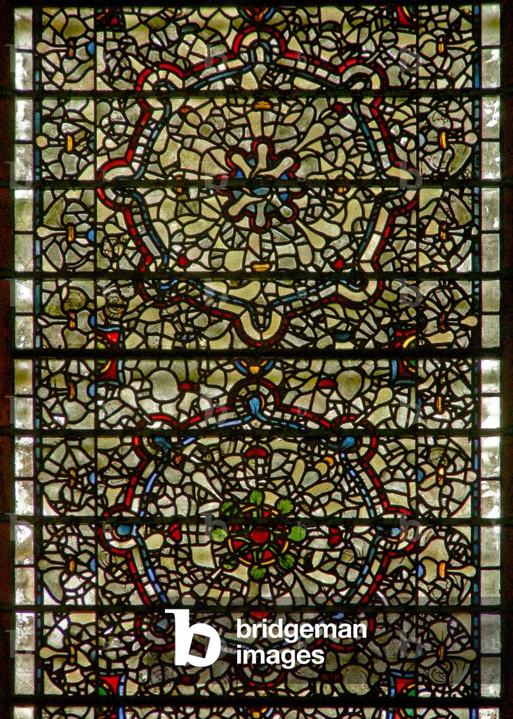 Window Five-Sisters depicting grisaille (stained glass)