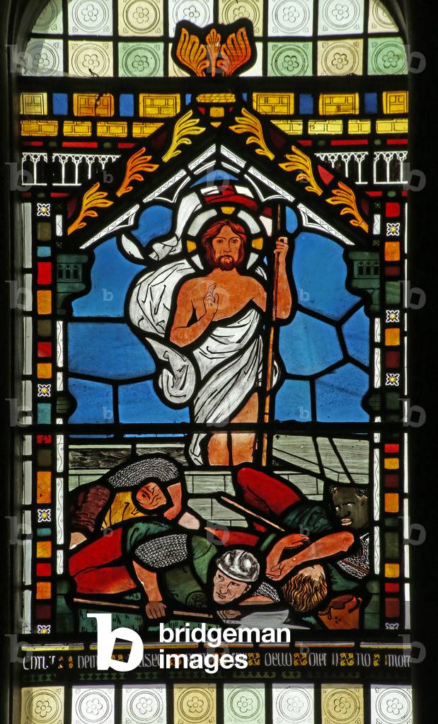 The Resurrection (stained glass)