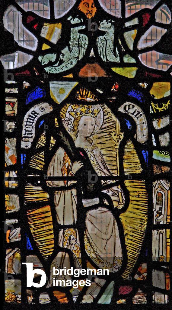 Window NaE depicting the Virgin Mary as 