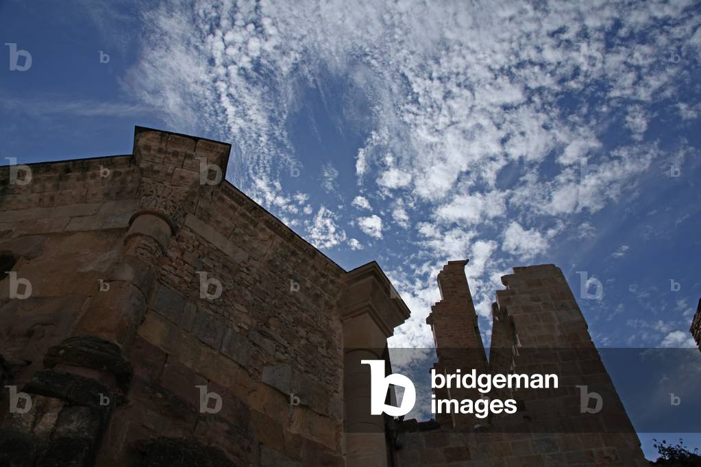 Part of the polygonal apse