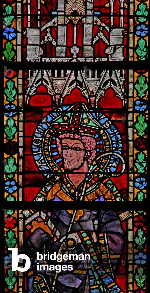 Window w205 depicting St Valentin (stained glass)