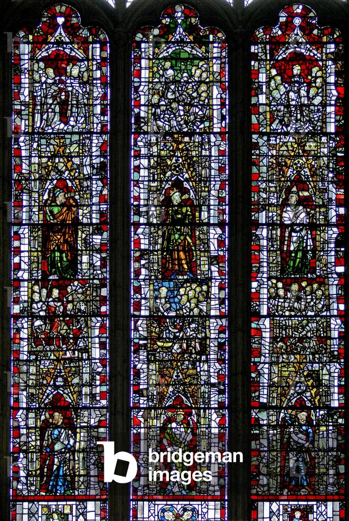Window w3 depicting Prophets (stained glass)