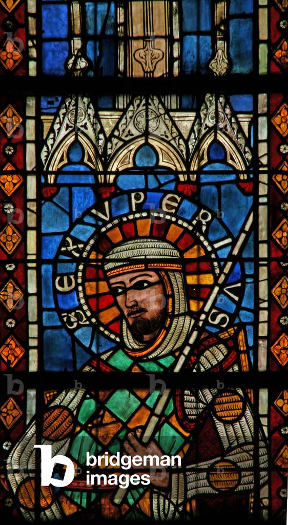 Window w203 depicting St Exupery (stained glass)