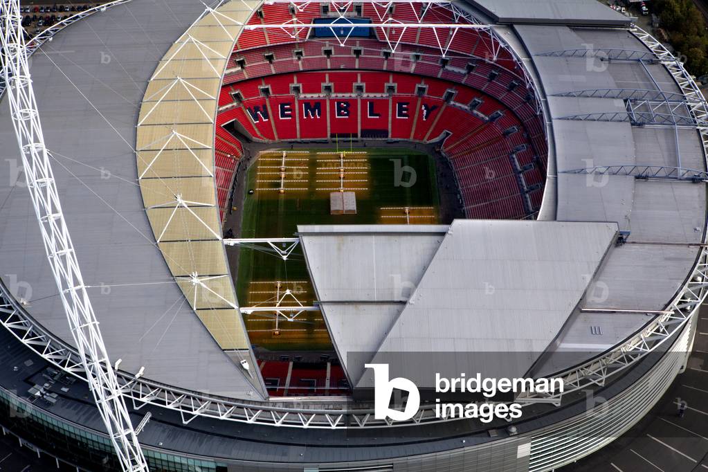 View of Wembley Stadium, London, UK (photo)