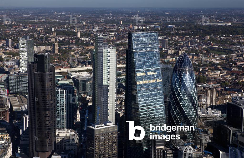 View of the City of London, UK (photo)