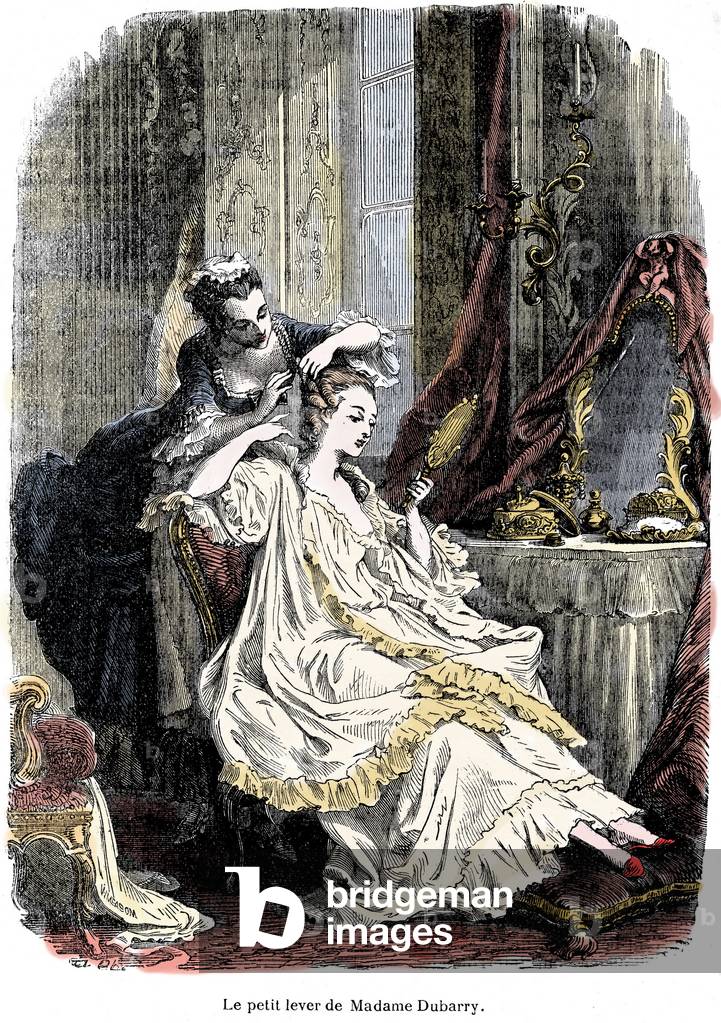 Illustration for the novel Joseph Balsamo, 19th century (engraving)