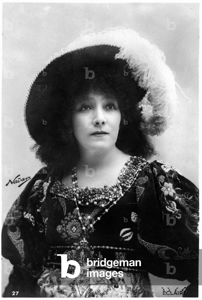 Henriette Rosine Bernard aka Sarah Bernhardt as Gismonda