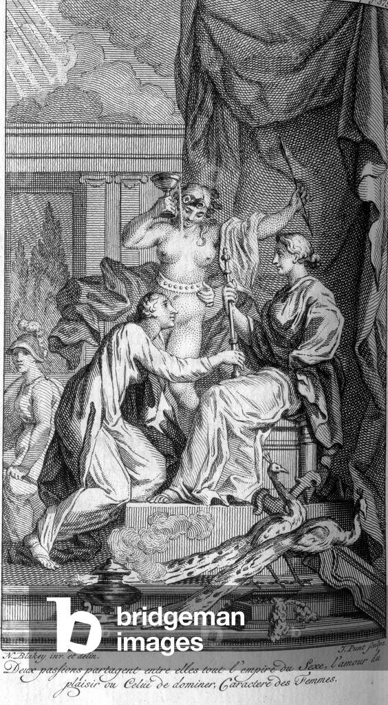 "Carattere femminile: Due passioni condividono l'intero impero del sesso (femminile): amore per il piacere e a