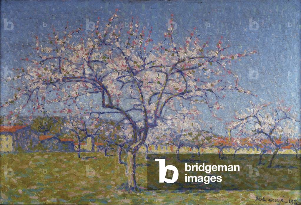 Almond trees in bloom, 1930 (painting)