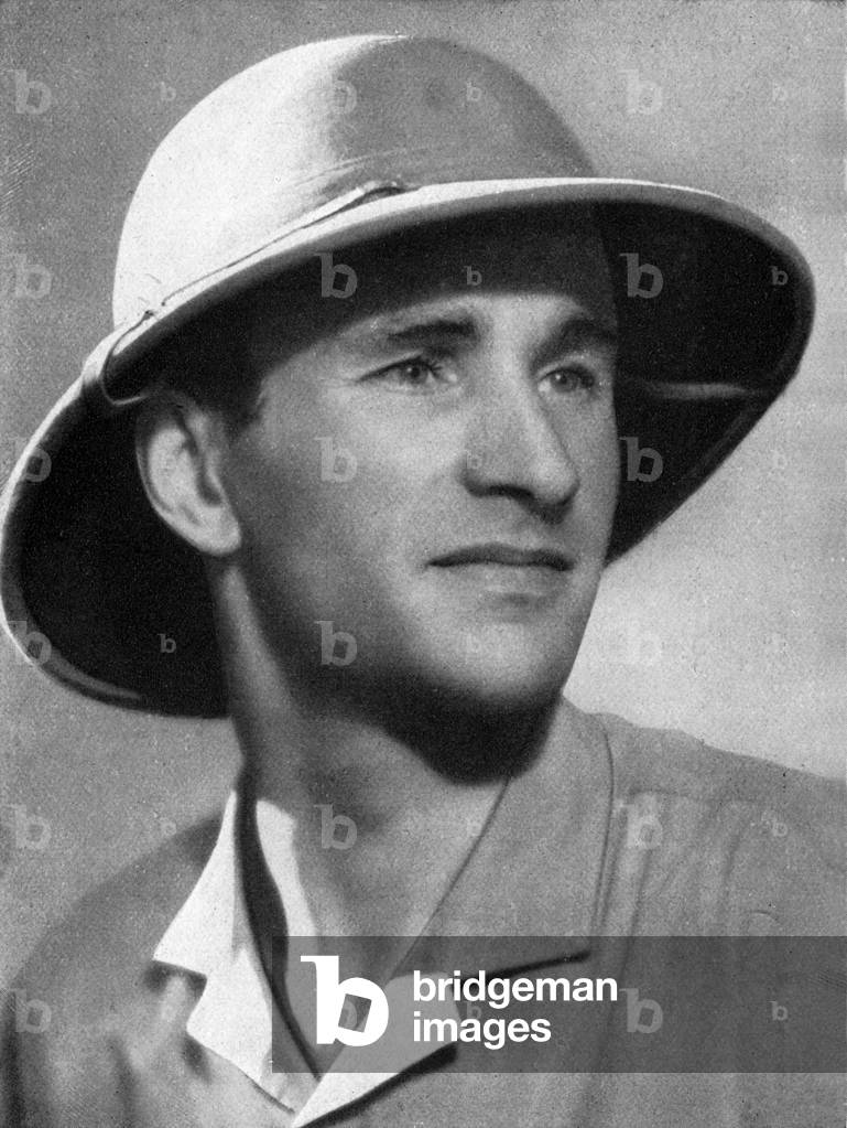 Henri Lhote French explorer and ethnologist (1903-1991). Portrait in 1929, before his first expedition to the Sahara.
