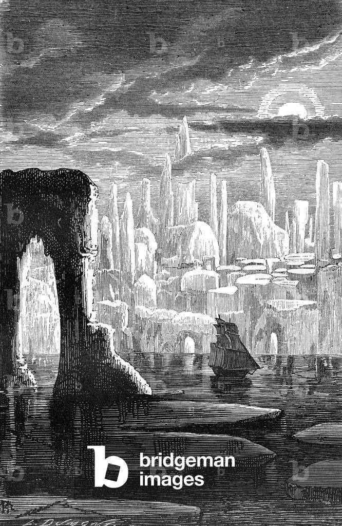 Illustration of Jules Verne 