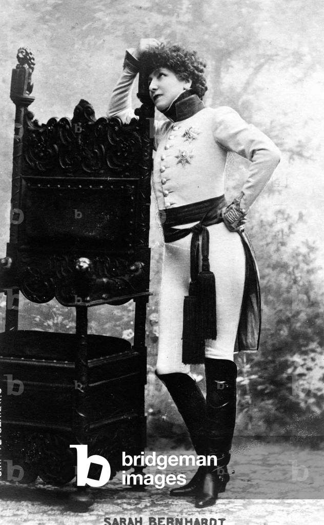 Henriette Rosine Bernard called Sarah Bernhardt (1844-1923) in the play by Edmond Rostand “” L'Aiglon””