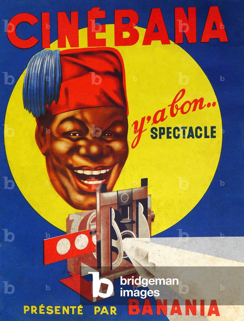 Image de Estampe représentant Il y a un bon spectacle : La Cinebana par French School