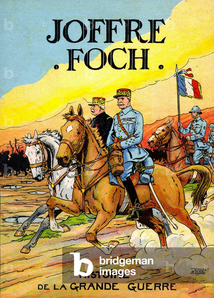 Image of Joseph Joffre & Ferdinand Foch history of the Great War
