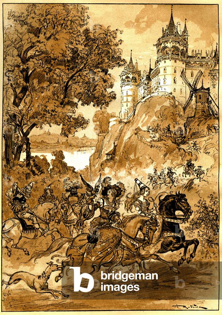 The Abbey of Theleme - Scene of 