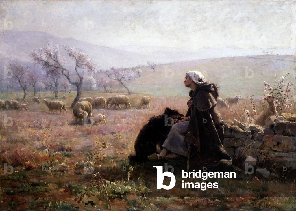 Spring, circa 1877 (oil on canvas)