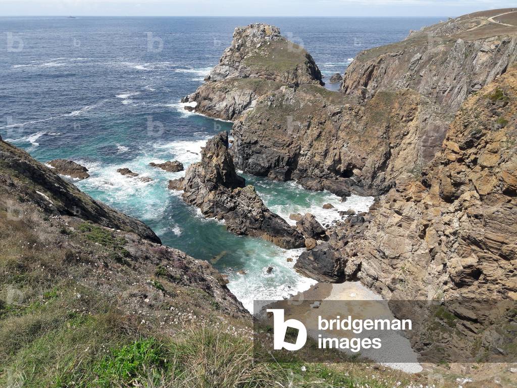 Brittany, Finistere, Breton coast: the point of the Van west of Cape Sizun - sea coast, sea - Photo Patrice Cartier 2017 -