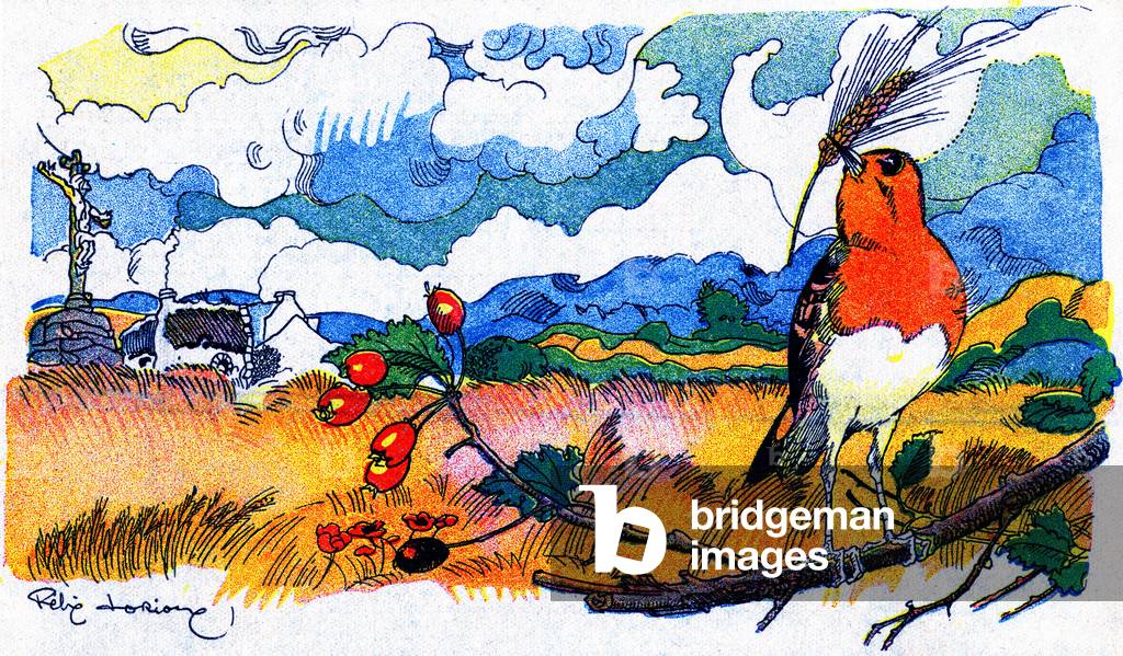 Legende de Jean Rouge-Gorge, 1948 (print)